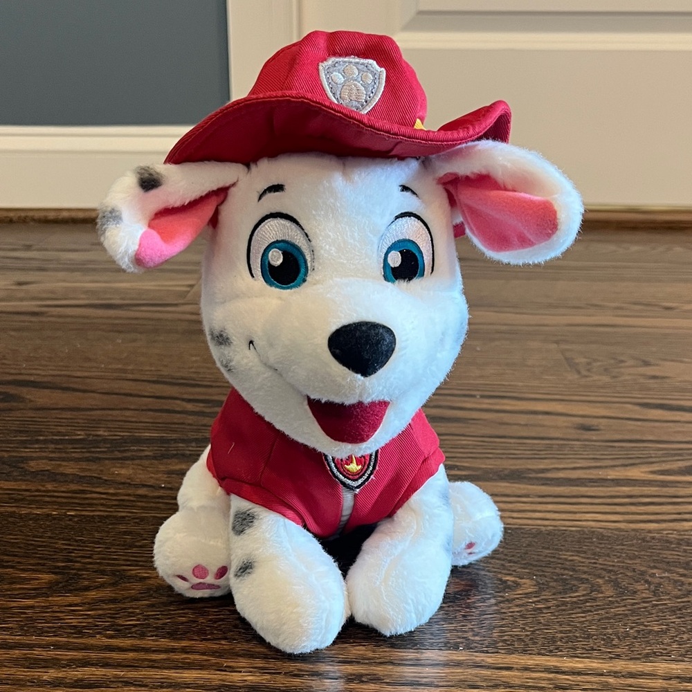 GUND Paw Patrol Marshall Plush Stuffed Animal Red Fire Hat Dog Toy 6054335